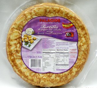 Tortilla de Papa con Cebolla