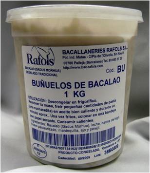 Buñuelos de Bacalao