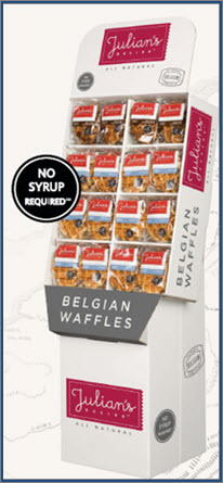 Display de Waffles