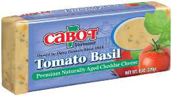 Cabot - A-Queso con Tomate y Albahaca 