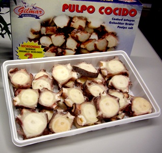 Pulpo en Rodajas